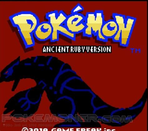 Pokemon Ancient Ruby ROM (Hacks, Cheats + Download.